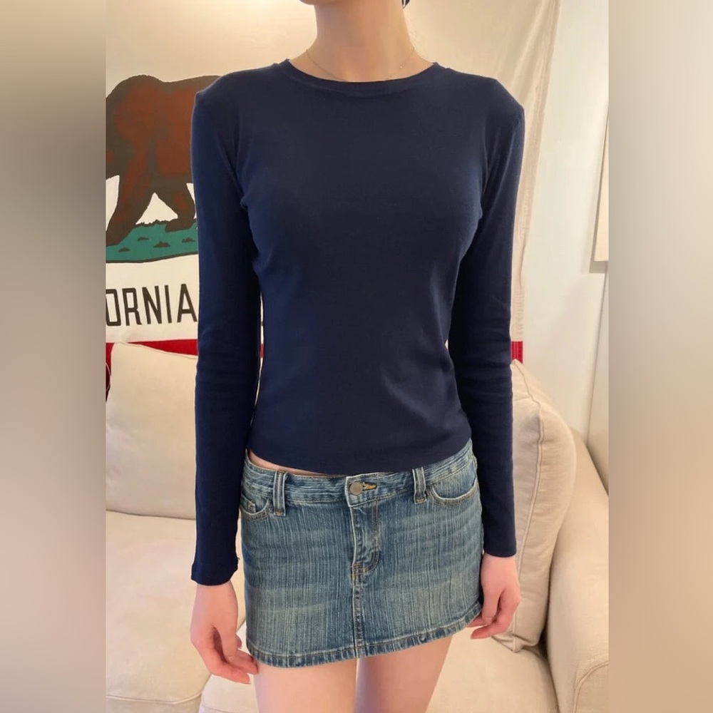 brandy melville brenda long sleeve top